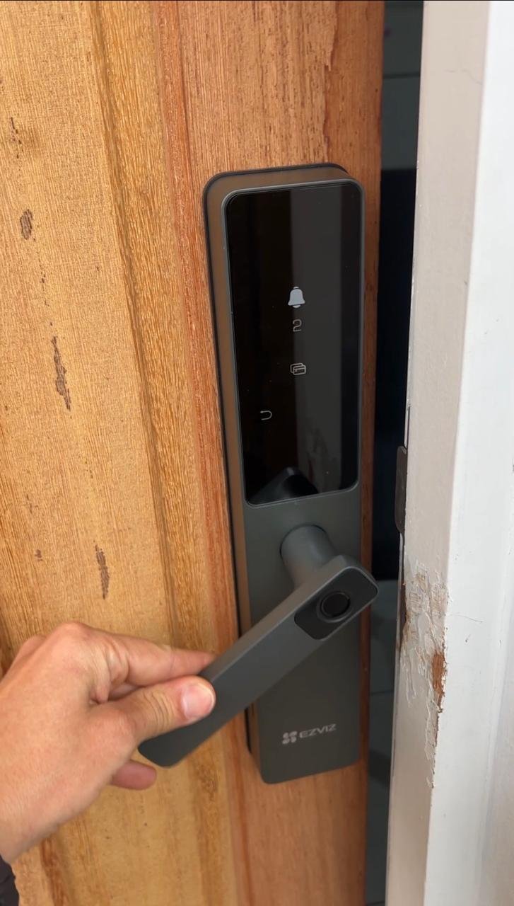 Instalação de Fechadura Inteligente EZVIZ DL05